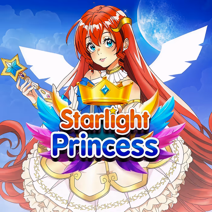 Starlight Princess anime-themed slot with magical princess character and tumbling reels